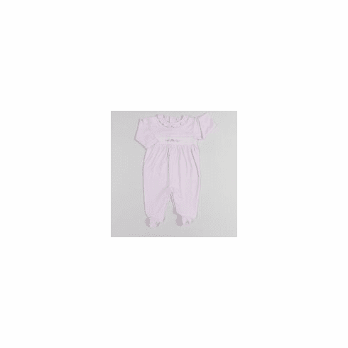 Kissy Kissy Classic Little Baby Medley Footie with Ruffle S18924-04RUpink