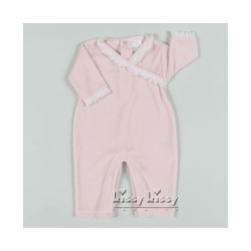 Kissy Kissy CLB Delicate Baby VELOUR Playsuit F09948V-10 