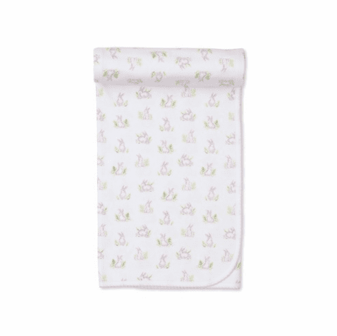 Kissy Kissy Cottontail Hollows Print Blanket S24CH08Ppink