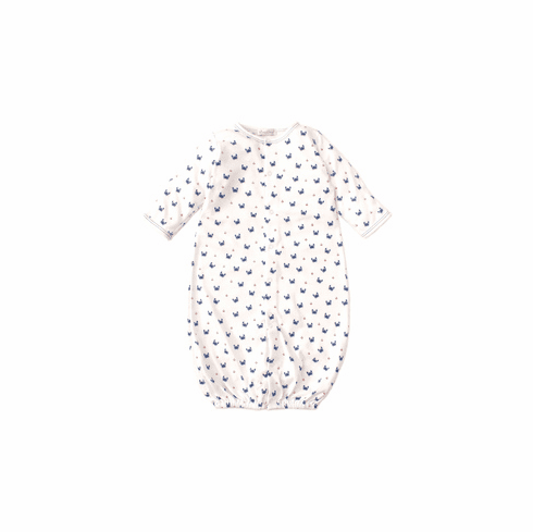 Kissy Kissy Crab Craze Print Convertible Gown S20CC14Pblue