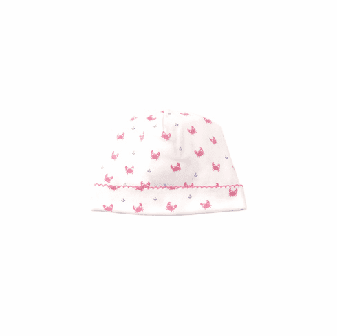 Kissy Kissy Crab Craze Print Hat S20CC06Pfuchsia