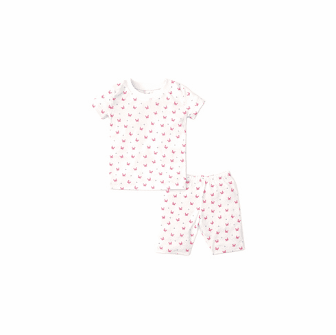 Kissy Kissy Crab Craze Print Short Pajamas S20CC193Pfuchsiac