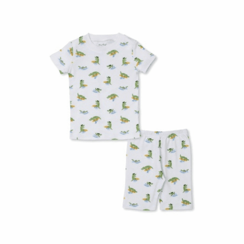 Kissy Kissy Crocodile Capers Print Short Pajamas SS24CC193Pc