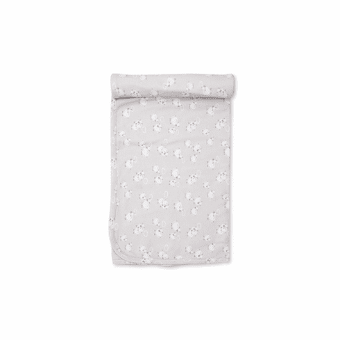 Kissy Kissy Cuddle Sheep Print Blanket F20CS08silver