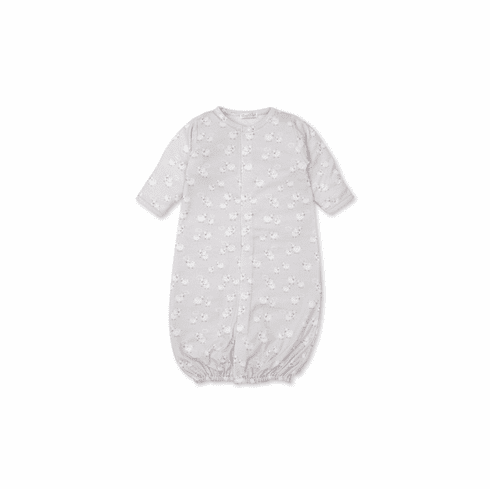 Kissy Kissy Cuddle Sheep Print Convertible Gown F20CS14silver