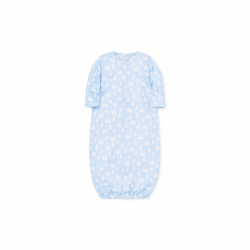 Kissy Kissy Cushy Cottontails Blue Convertible Gown S19CC14Pblue