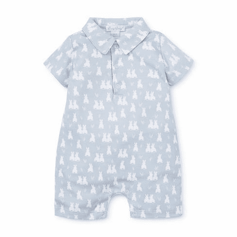 Kissy Kissy Cushy Cottontails Silver Short Playsuit S19CC23Psilver