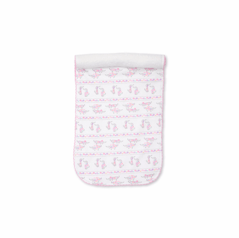 Kissy Kissy Dachshund Dears Print Burp F20DD30P