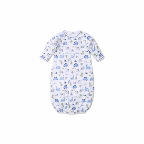 Kissy Kissy Dino Crew Print Convertible Gown F19DC14P