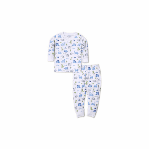 Kissy Kissy Dino Crew Print Pajamas F19DC190PT