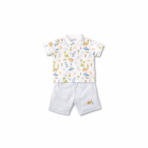 Kissy Kissy Dino Dash Print Bermuda Set SP20SW62P