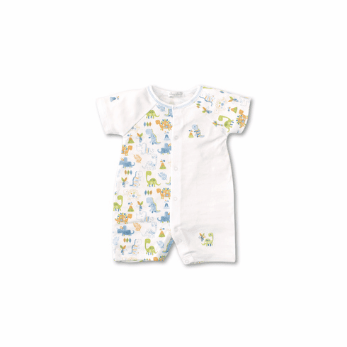 Kissy Kissy Dino Dash Print Mix Short Playsuit SP20SW23M
