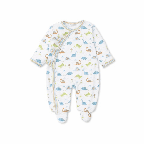 Kissy KIssy Dino Digs Print Footie S22DD04P