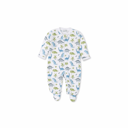 Kissy Kissy Dino Dynamos Print Footie with Zipper F21DN04PZ