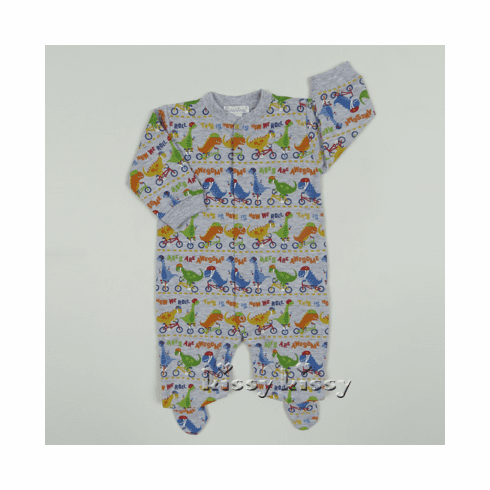 Kissy Kissy Dinosauer Pajama Footie S16312-04P-GR-L14