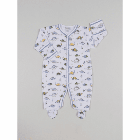 Kissy Kissy Dinosaur Roar Print Footie F18DR04P