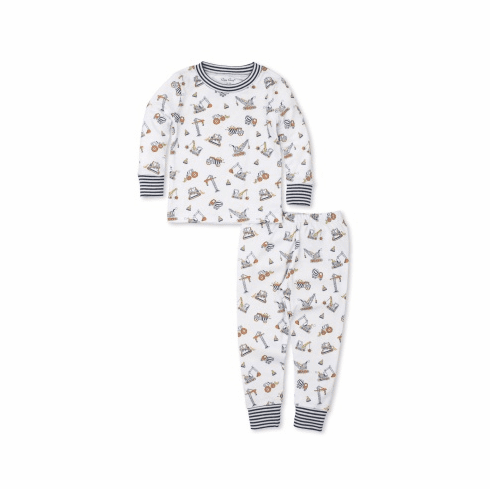 Kissy Kissy Dirt Diggers Print Pajamas FDD190Pt