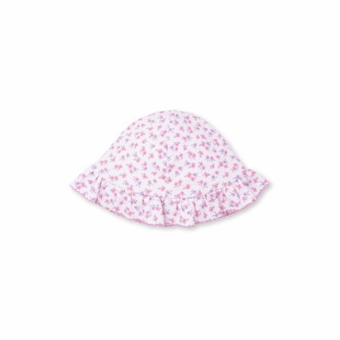 Kissy Kissy Ditsy Blooms Print Floppy Hat S22DB29pink