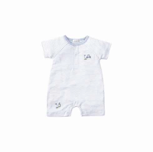 Kissy Kissy Double Bogey Stripe Short Playsuit S2020DB23S