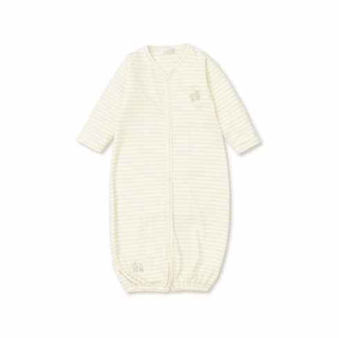 Kissy Kissy Duck Bubbles Stripe Convertible Gown SS22DB14St