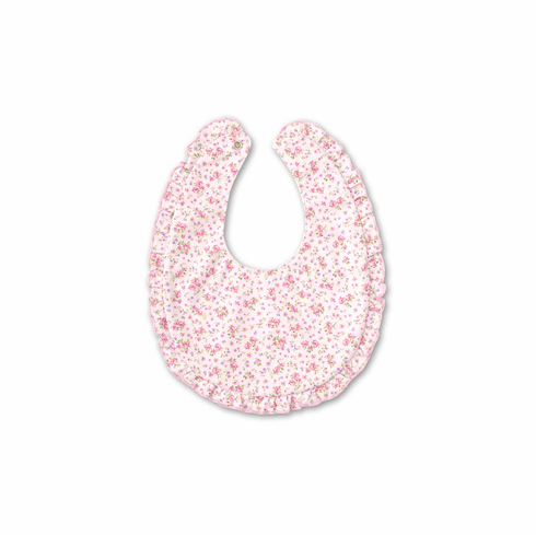 Kissy Kissy Dusty Rose Print Bib SP20D13Ppink