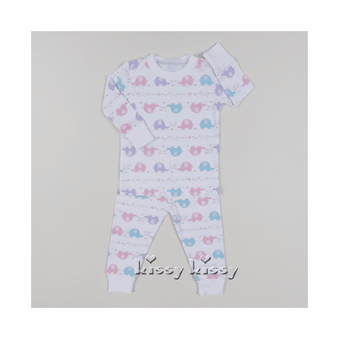 Kissy Kissy Elegant Ellie's Print Pajamas F16337-190P