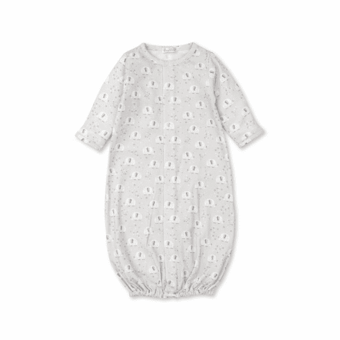 Kissy Kissy Elephant Dreams Print Convertible Gown F21ED14Psilver