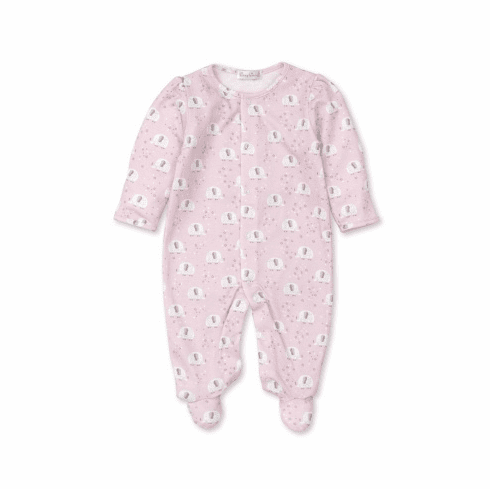Kissy Kissy Elephant Dreams Print Footie F21ED04Ppink