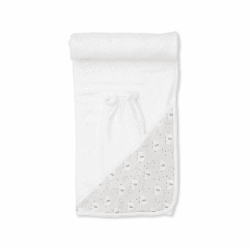 Kissy Kissy Elephant Dreams Print Towel and Mitt Set F21ED09Psilver