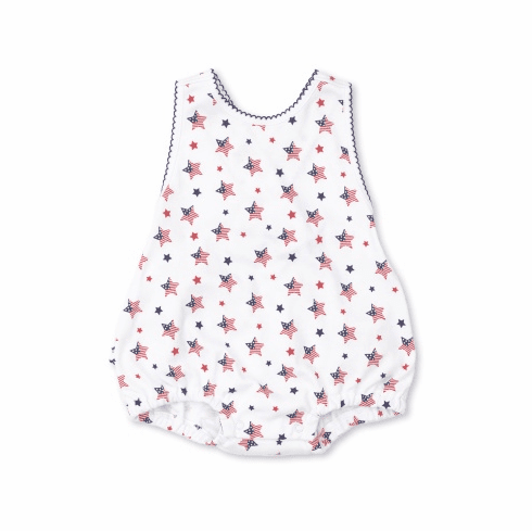 Kissy Kissy Esprit de America Print Sleeveless Bubble SS22EA44PGirls