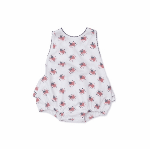 Kissy Kissy Essence of America Print Bubble Sleeveless 23SPEA44P