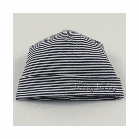 Kissy Kissy Essentials Navy Stripe Hat 387-06Navy