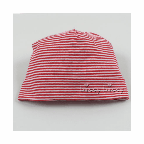 Kissy Kissy Essentials Red Stripe Hat 387-06Red