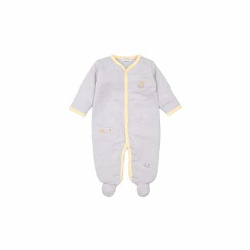 Kissy Kissy Everyday Elephants Stripe Footie F20EE04St