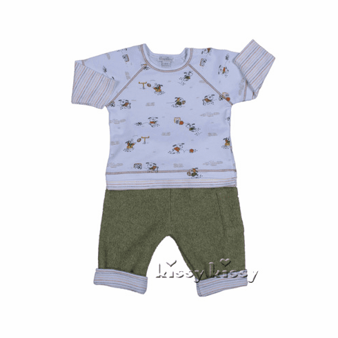 Kissy Kissy Field Goal SHERPA Pant Set F12420SH-62