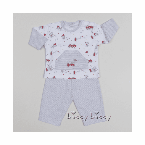 Kissy Kissy Fire Chief Pant Set F16352-62