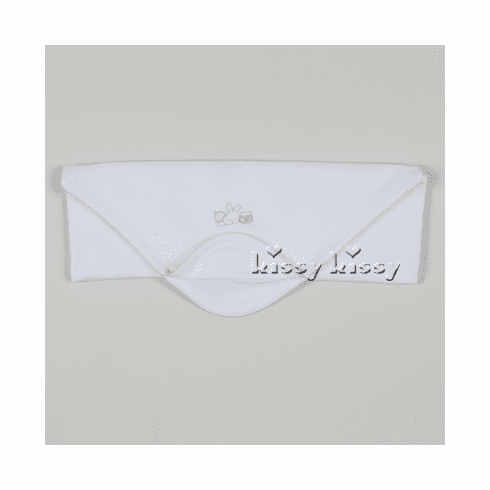 Kissy Kissy Fishbowl Friends Blanket Embroidered S15138-08Ewhpink