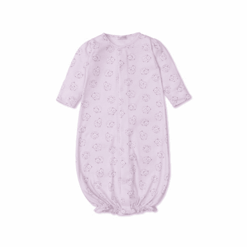 Kissy Kissy Fleecy Sheep Print Convertible Gown S24FS14Ppink