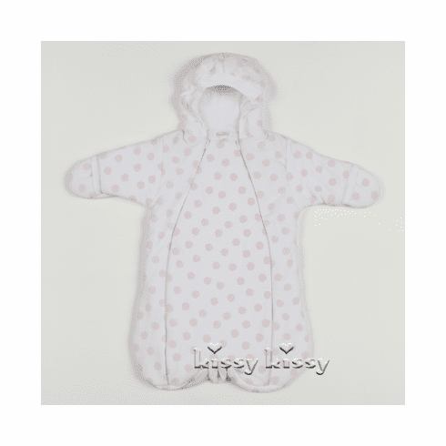 Kissy Kissy Fleur De L'Amour VELOUR Print Bunting F17433V-50Ppink