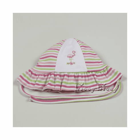 Kissy Kissy Flirty Flamingos Floppy Hat S15254-22