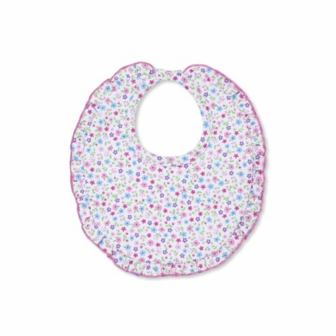 Kissy Kissy Flower Print Bib  S24FF13P