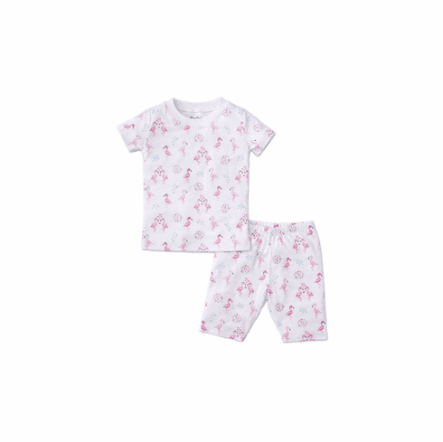 Kissy Kissy Flowering Flamingos Print.Short Pajamas SS2020FF193Pc