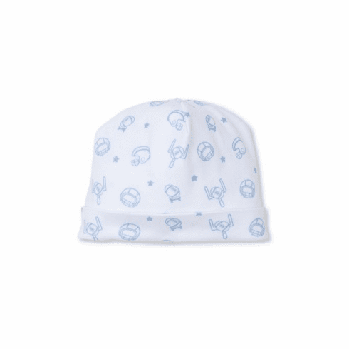 Kissy Kissy Footbal Kicks Print Hat KKF24FK06Pblue