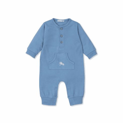 Kissy Kissy Footbal Kicks Solid Playsuit KKF24FK10Sblue