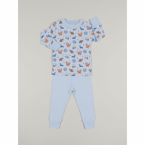 Kissy Kissy Forest Critters Print Pajamas Child.