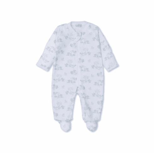 Kissy Kissy Forest Fun Print Footie F24FF04pbl