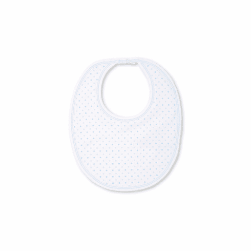 Kissy Kissy Fox Fiesta Dot Bib F20FF13DotBlue