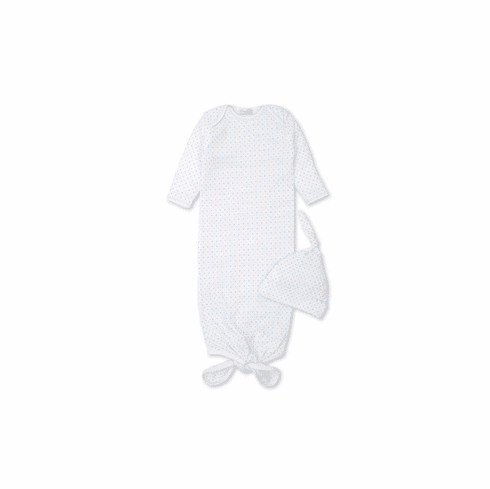 Kissy Kissy Fox Fiesta Dot Sack with Hat Set F20FF1106DotBlue