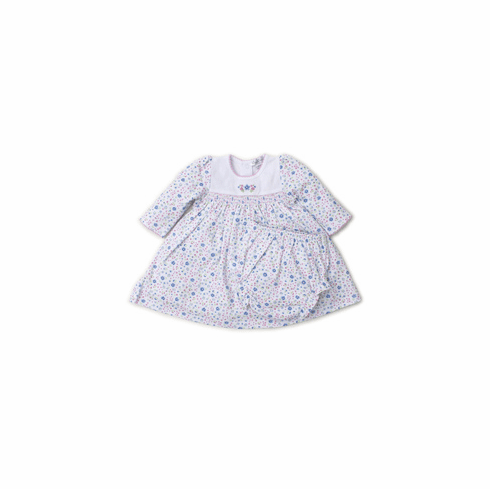 Kissy Kissy Garden Treasure Print Dress with Diaper Cover F19GT16Pmulti