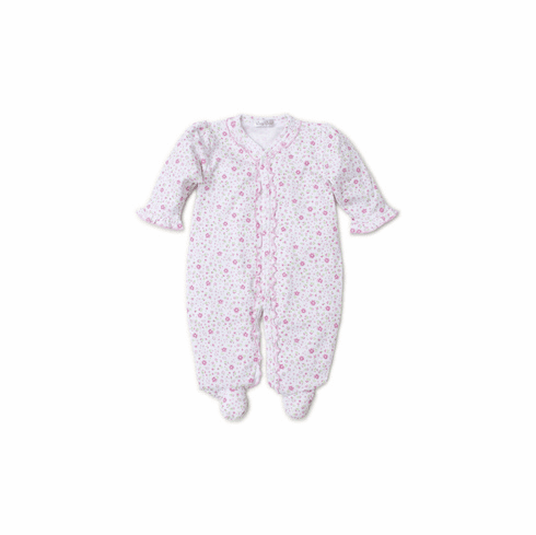 Kissy Kissy Garden Treasure Print Footie F19GT04Ppink